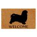 Winston Porter Ahman Havanese Non-Slip Outdoor Door Mat Plastic | 0.6" L x 29" W x 17" D | Wayfair 4E02B621346445E5923D25A38AAFC97E