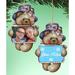 The Holiday Aisle® Teddy Bear Photo Ornament Wood in Brown | 5.5 H x 5 W x 0.25 D in | Wayfair 9DA55D15373E447B9EC67910FDCC51DB
