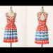 Anthropologie Dresses | Anthropologie High Seas Sun Dress Xs | Color: Red/White | Size: Xs