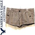 American Eagle Outfitters Shorts | Ae American Eagle | Color: Brown/Cream | Size: 6