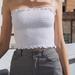 Brandy Melville Tops | Brandy Melville Cleo Tube Top | Color: White | Size: Os