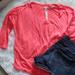 American Eagle Outfitters Tops | American Eagle Top! | Color: Orange/Pink | Size: S