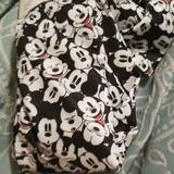 Disney Other | Disney Junior Footless Tights | Color: Black/White | Size: Juniors S/M. Fits 90-120 Lbs