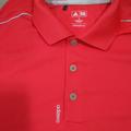 Adidas Shirts | Adidas Golf Shirt | Color: Red/Silver | Size: S