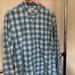 J. Crew Shirts | J. Crew Blue/Green/Gray Plaid Button Down | Color: Blue/Green | Size: Xl (17 - 17-1/2)