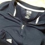 Adidas Jackets & Coats | Adidas Golf Climalite Quarter Zip Light Pull Over | Color: Blue/White | Size: M