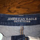 American Eagle Outfitters Shorts | American Eagle Size 2 Denim Distressed Shorts | Color: Blue/White | Size: 2
