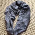 American Eagle Outfitters Accessories | American Eagle Infinity Scarf | Color: Black/Blue | Size: Os