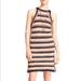 Free People Dresses | Free People Black Multicolor Stripe Crochet Dress | Color: Black/Orange | Size: Xs