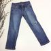 American Eagle Outfitters Jeans | American Eagle Boy Fit Medium Wash Straight Jeans | Color: Blue | Size: 0