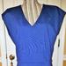 Michael Kors Dresses | Michael Kors Knit Drop Waist Blue Dress Tunic | Color: Blue | Size: 12