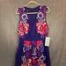 Nine West Dresses | !!Nwt!! Ninewest Fit & Flare Dress Sz 12 | Color: Purple | Size: 12