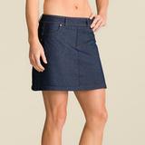 Athleta Skirts | Athleta Bettona Classic Chambray Stretch Skirt | Color: Blue | Size: Xs