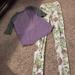 Lularoe Matching Sets | Lularoe Outfit | Color: Gray/Purple | Size: 6g