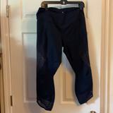 Athleta Pants & Jumpsuits | Athleta Compression Athletic Capris | Color: Blue | Size: L