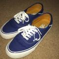 Vans Shoes | Blue Vans | Color: Blue | Size: 8.5