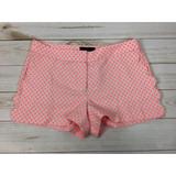 J. Crew Shorts | J. Crew Pink Polka Dot Scalloped Shorts Sz 4 New | Color: Pink | Size: 4