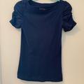 Lilly Pulitzer Tops | Lilly Pulitzer Lana Top In True Navy | Color: Blue | Size: Xs