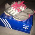 Adidas Shoes | Adidas Shoes | Color: Gray/Pink | Size: 8.5