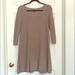 American Eagle Outfitters Dresses | American Eagle Sweater Dress | Color: Cream/Tan | Size: M