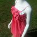 J. Crew Dresses | J Crew Coral Pink Dress With Ruffles Size Xs | Color: Pink | Size: Xs