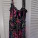 Free People Dresses | 100% Rayon Free People Multi Color Sun Dress | Color: Black/Pink | Size: L