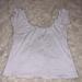 Brandy Melville Tops | Brandy Melville Off The Shoulder Top! | Color: Blue/White | Size: One Size