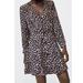 Zara Dresses | Animal Print Dress | Color: Brown/Cream | Size: S