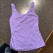 Lululemon Athletica Tops | Lululemon Workout Tank Size 6 New Without Tags | Color: Purple | Size: 6