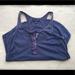 American Eagle Outfitters Tops | American Eagle Navy Distressed Racer Back Tank | Color: Blue | Size: S