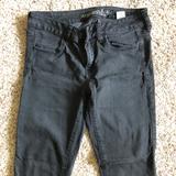 American Eagle Outfitters Pants & Jumpsuits | American Eagle Black Denim Jeggings | Color: Black | Size: 8