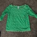 Anthropologie Tops | Anthropologie Top | Color: Green | Size: M