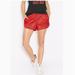 Adidas Shorts | Adidas | Red Quilted Shorts, Size M | Color: Red | Size: M