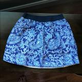 J. Crew Bottoms | Crewcuts Skirt | Color: Blue/White | Size: 4-5