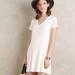 Anthropologie Dresses | Dolan Ribbed Flare Dress | Color: White | Size: M