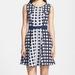 Jessica Simpson Dresses | Jessica Simpson Fit & Flare Dress | Color: Blue/White | Size: 8