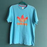 Adidas Shirts | Adidas T-Shirt | Color: Blue/Pink | Size: M