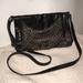 American Eagle Outfitters Bags | American Eagle Outfitters Black Crossbody | Color: Black/Silver | Size: Os