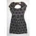 Anthropologie Dresses | Anthropologie Caledonia Cutout Dress By Deletta | Color: Black/Gray | Size: Xs