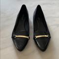 Nine West Shoes | *Nine West* Black Leather Loafers | Color: Black | Size: 7.5