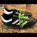 Adidas Shoes | Adidas Cleats Men Size 12 | Color: Black/Green | Size: 12