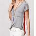 Anthropologie Tops | Anthropologie Grey Top With Duck Print Back | Color: Gray/Orange | Size: S