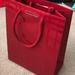 Burberry Bags | Burberry Red Shopping Bag 7.25"X 9.5"X 3.5" | Color: Red | Size: Burberry Red Shopping Bag 7.25"X 9.5"X 3.5"