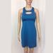 Athleta Dresses | Athleta Cut Away Racerback Bra Top Swim Dress | Color: Blue | Size: Xs