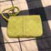 Coach Accessories | Coach Wristlet | Color: Green | Size: Os