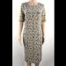 Lularoe Dresses | Lularoe Julia Dress | Color: Gray/Yellow | Size: Xs