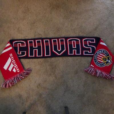 Adidas Other | Mls, Chivas Usa Adidas Scarf. Os | Color: Black | Size: Os