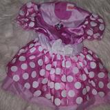 Disney Costumes | Disney Minnie Mouse Dress | Color: Pink/White | Size: Osbb