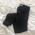 Madewell Jeans | Distressed Black Madewell Jeans | Color: Black | Size: 24