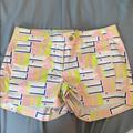 J. Crew Shorts | J.Crew Stretch | Color: Pink/Yellow | Size: 2